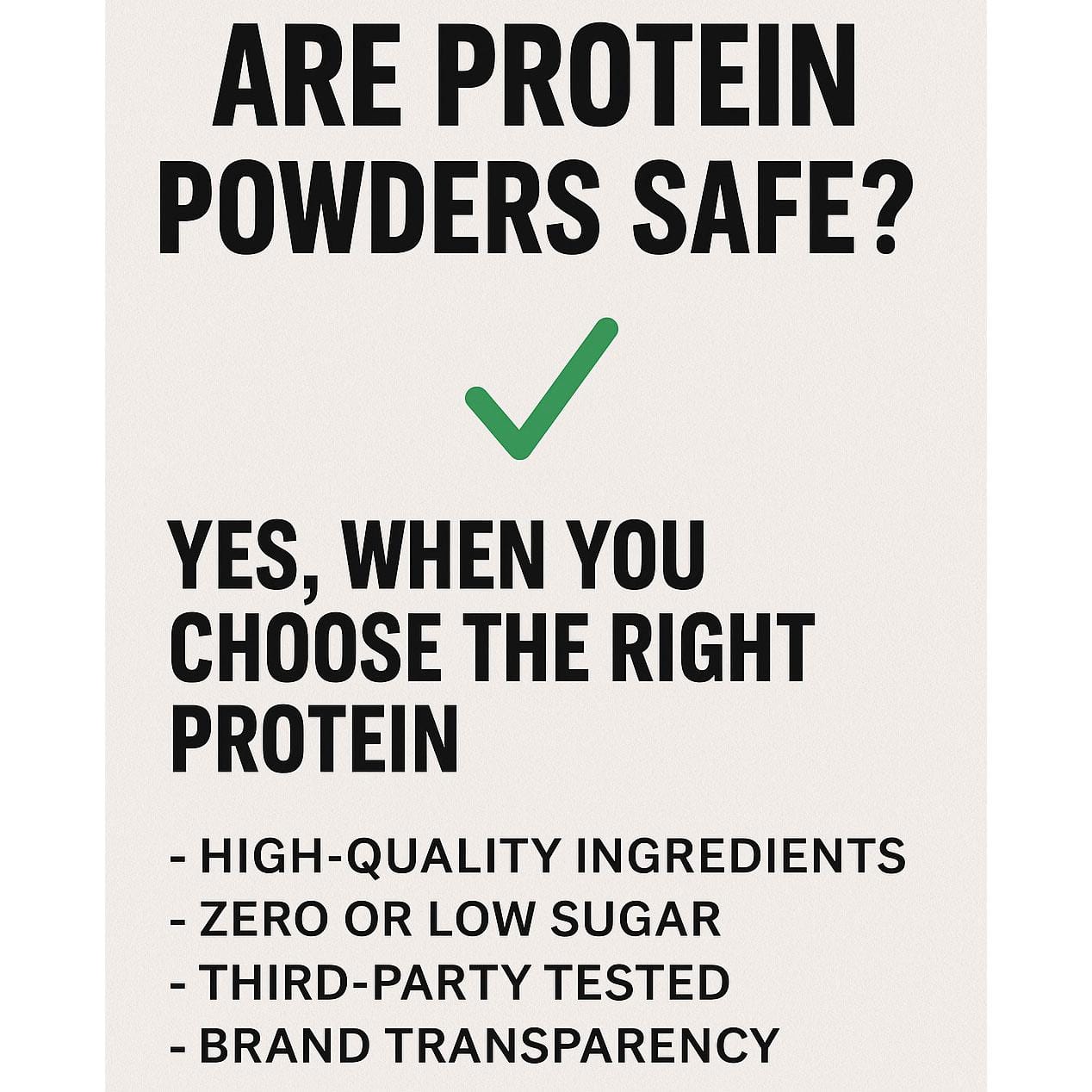 Are Protein Powders Safe? What You Need to Know Before You Scoop 9 Are proteins Safe