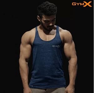 Gym X Vypex Azure Blue Black Stringer