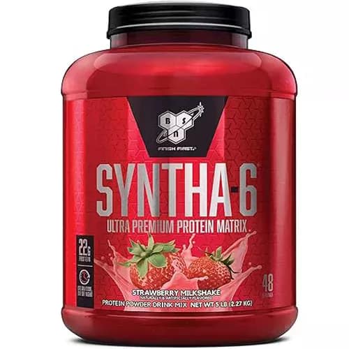 BSN-Syntha-6-5LB-USA-Strawberry-Milkshake BSN Syntha 6 5LB USA Strawberry Milkshake