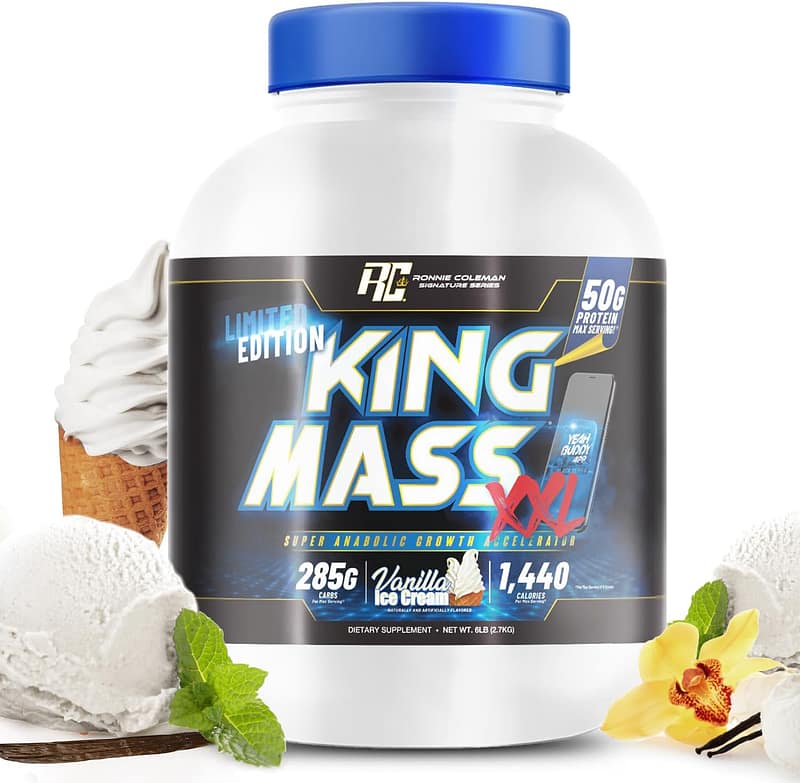 rc ronnie coleman king mass black 6 lb vanilla