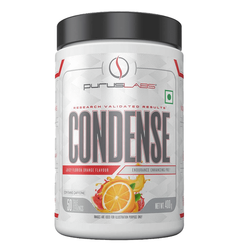 Purus Labs Condense Pre Workout orange