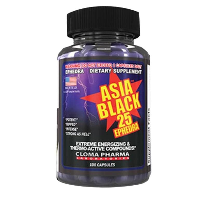 Cloma Pharma Asia Black 100 Capsules