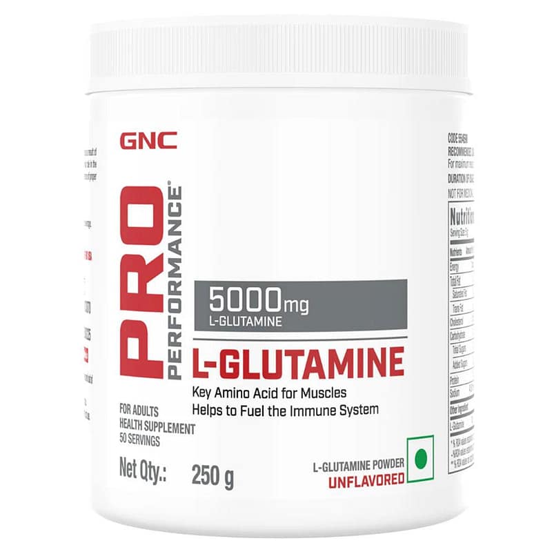 GNC Pro Performance L Glutamine Powder 250 G