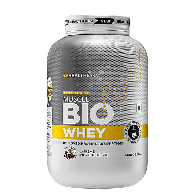 Healthfarm Muscle Bio Whey 1 kg extreme chocolate Healthfarm Muscle Bio Whey 1 kg extreme chocolate