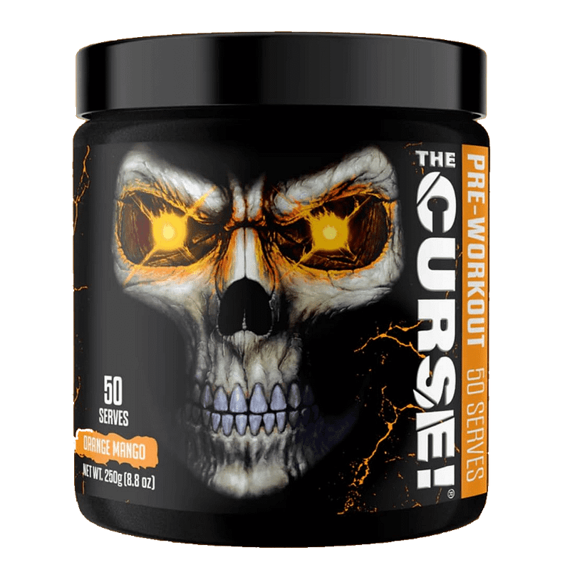 JNX The Curse Pre Workout orange mango