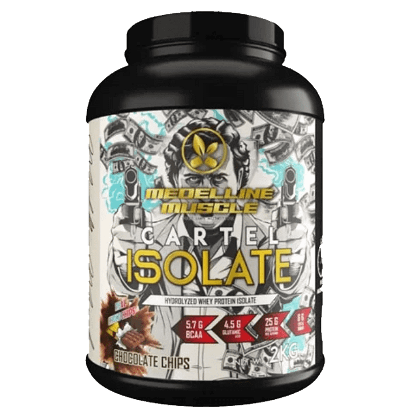 Medelline Muscle Cartel Isolate Whey Protein chocolate