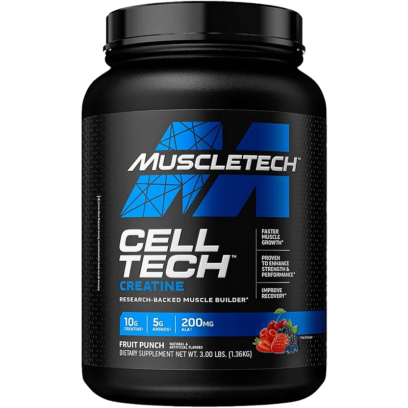 Muscletech CellTech Creatine fruit punch 3 Lb