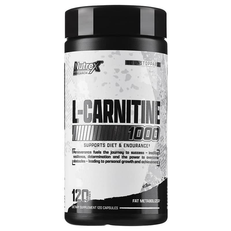 Nutrex Research L Carnitine 1000 MG 120 Capsules