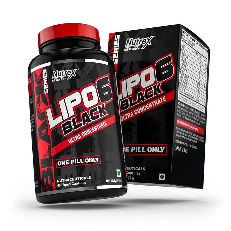 Nutrex Research LIPO 6 Black Ultra Concentrated 60 Capsules