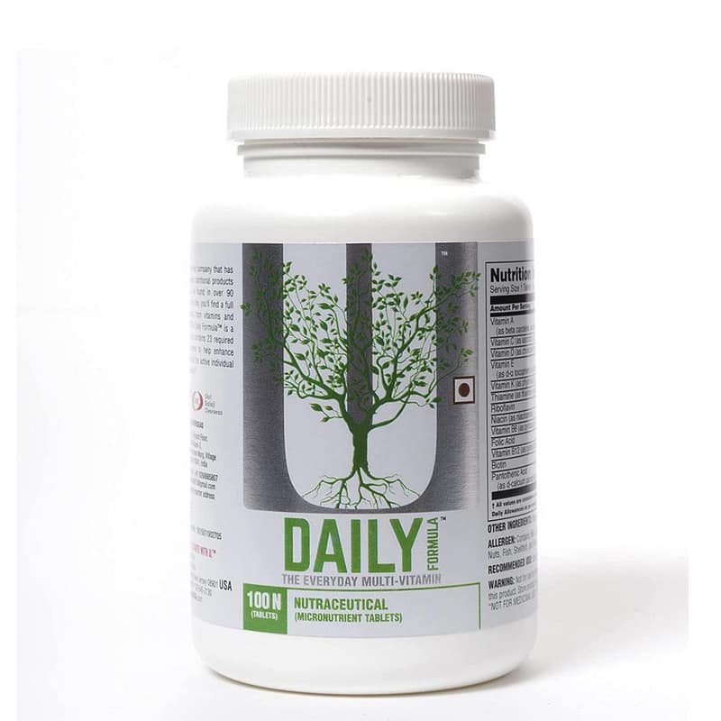 Universal Nutrition Daily Formula Multivitamin 100 Tabs 3