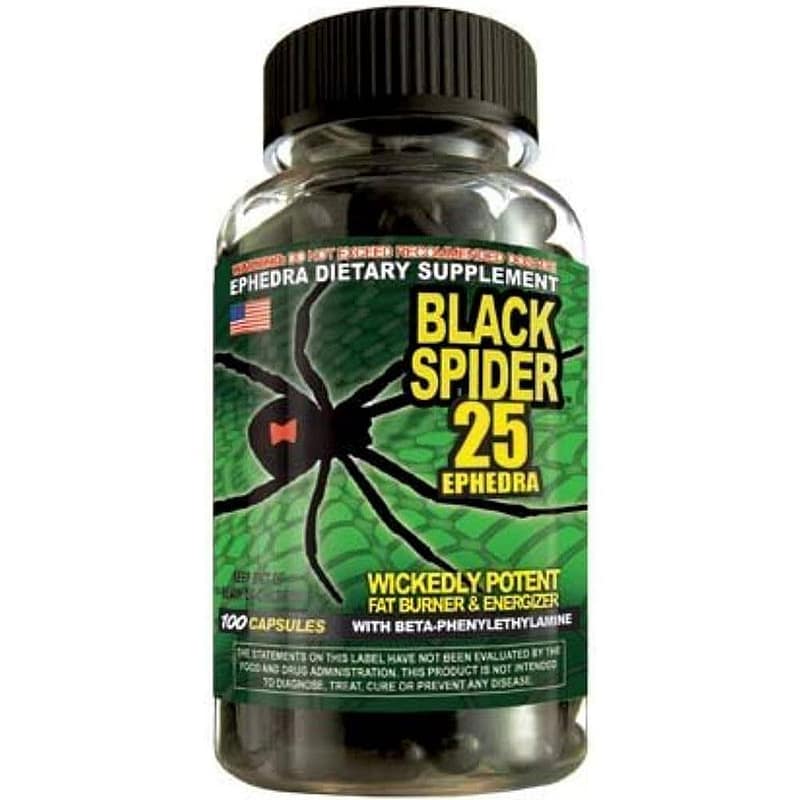 Cloma Pharma Black Spider 100 Capsules