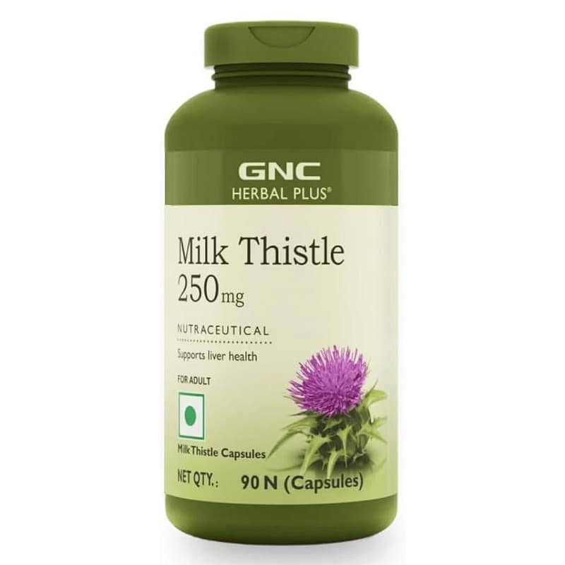 GNC Mega Milk Thistke 250 MG 90 Capsules GNC Mega Milk Thistke 250 MG 90 Capsules 4
