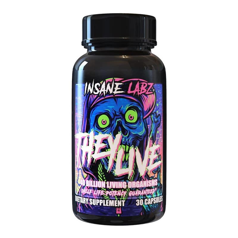 Insane Labz They LIve Probiotics 30 Capsules