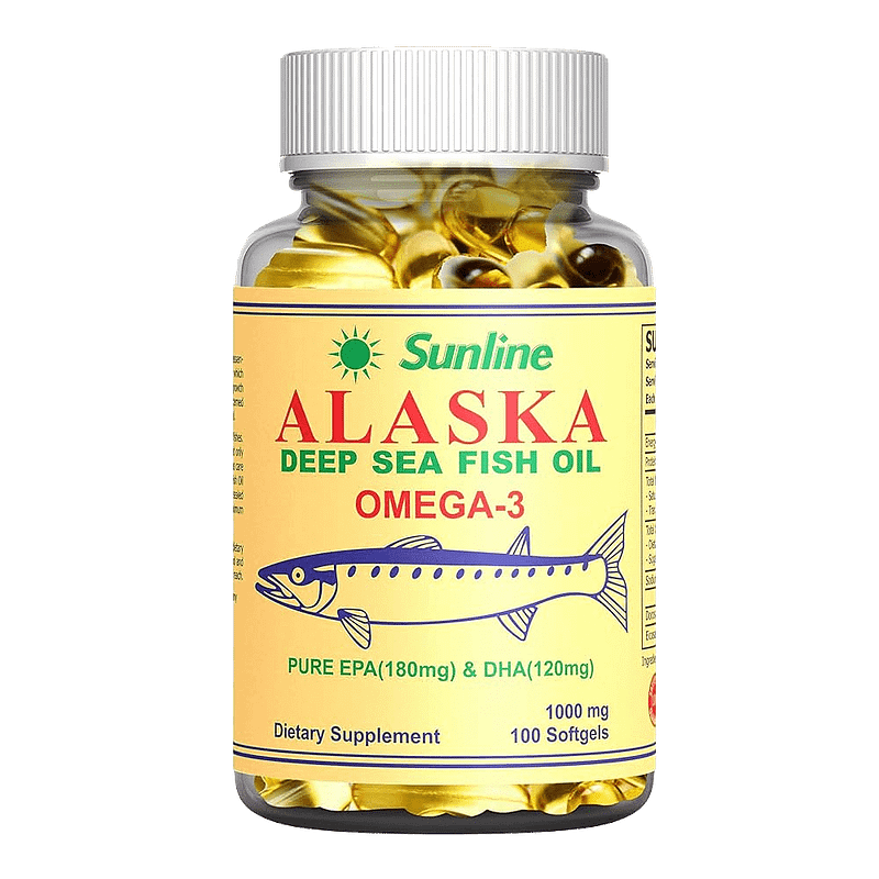 Sunline Alaska Deep Sea Fish Oil 100 Softgels