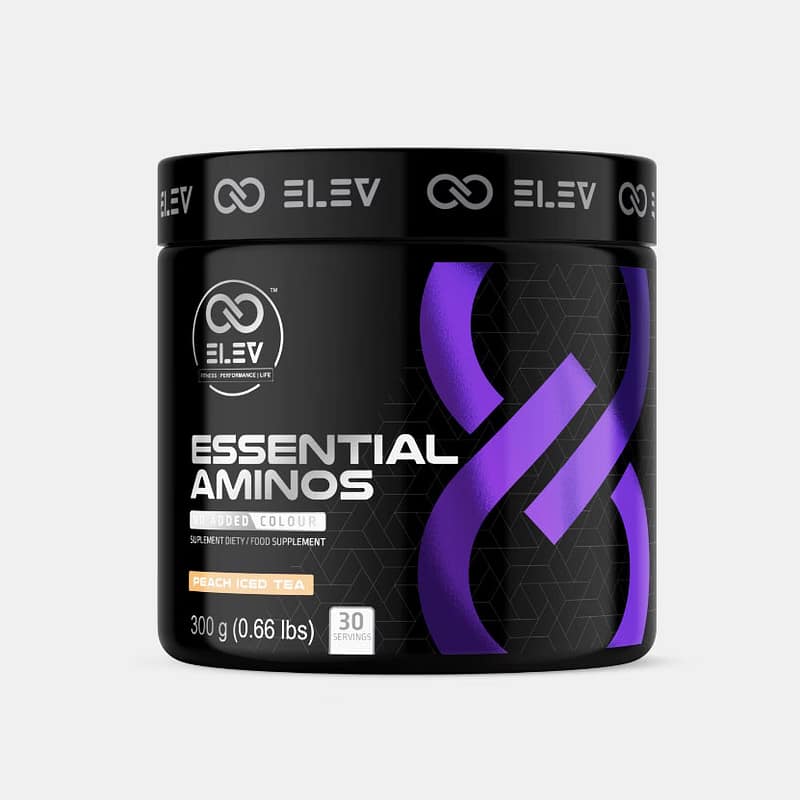 ELEV Nutrition Essential Aminos 30 Servings Peach iced tea 1