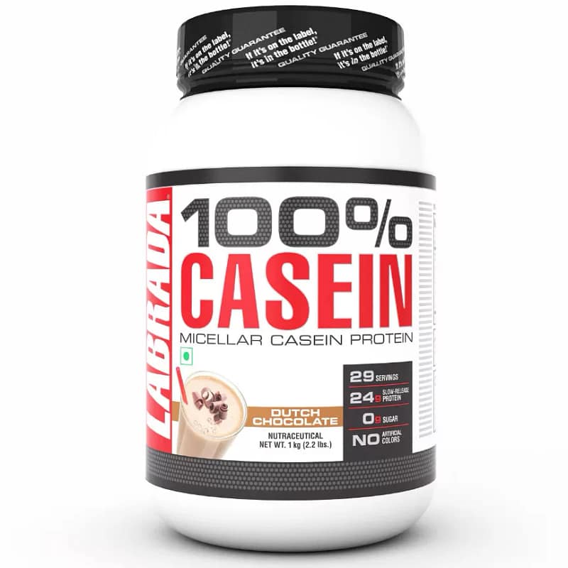 Labrada 100 Casein Micellar Protein 1 KG Dutch Chocolate